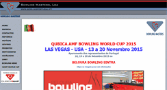 Desktop Screenshot of bowlingportugal.pt